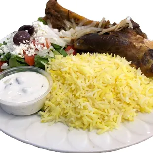 Lamb Shank Plate