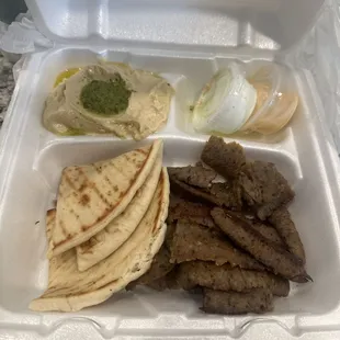 Pick 3 meal!  There were fries but my daughter ate them all on the way home!!!