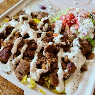 Best I&apos;ve had in Seattle (gyro plate)