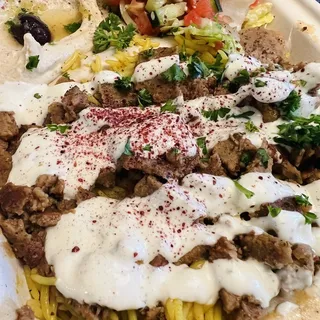 Lamb Beef Shawarma Plate