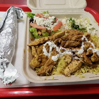 Chicken Shawarma Plate