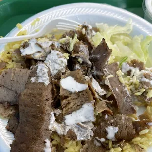 13. Lamb Gyro, Chiken Platter (choice of one or the other/not both)