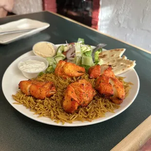 Chicken Kebab Plate