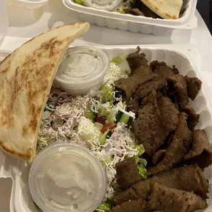 Gyro Salad. So good!