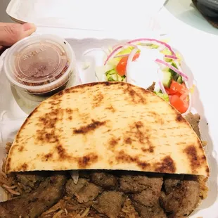 Gyro plate to-go