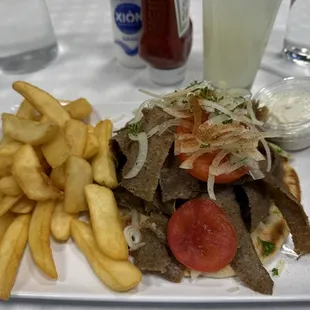 Gyro platter