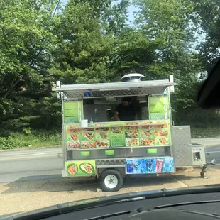 Food truck menu