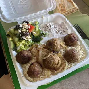 Meatball Plate