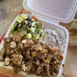 Chicken Shawarma Plate