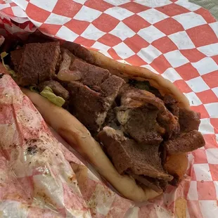 Sd1. Mix Beef Gyro Sandwich