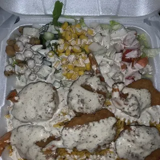 7. Shrimp Salad Platter