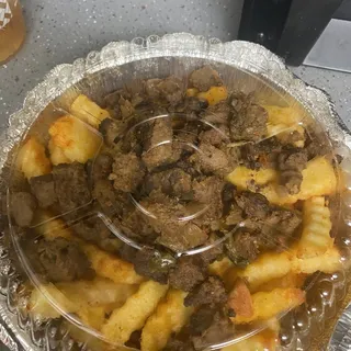 Lamb Fries Platter