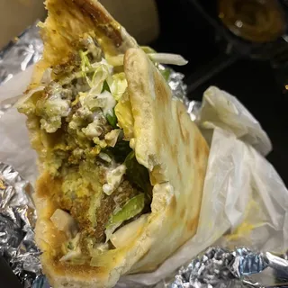 Falafel sandwich