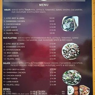 Menu Board