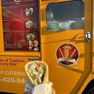 interior, burritos and wraps