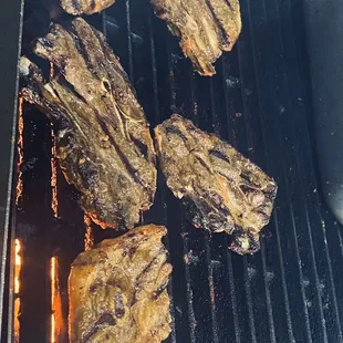 Lamb Chops with Rice