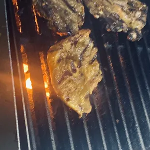 Lamb Chops with Rice
