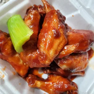 Honey BBQ wings