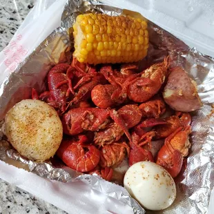 Garlic Crawfish