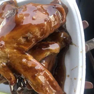 Teriyaki wings