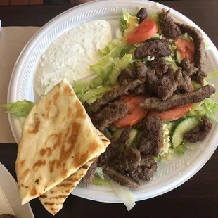 Gyro Greek Salad