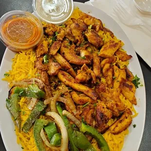 Chicken Shawarma platter
