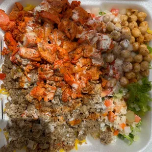Mix Rice Combo (Lamb &amp; Chicken)