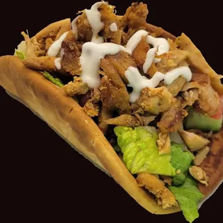 chicken shawarma gyro
