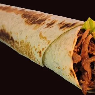 Beef shawarma wrap