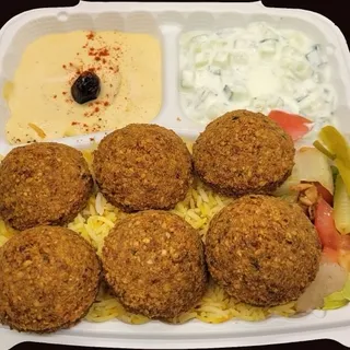 Falafel plate