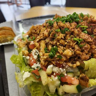 Chicken Gyro Salad