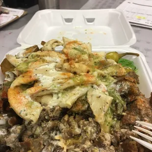 Lamb pita rice