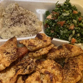 Chicken Kebab Plate