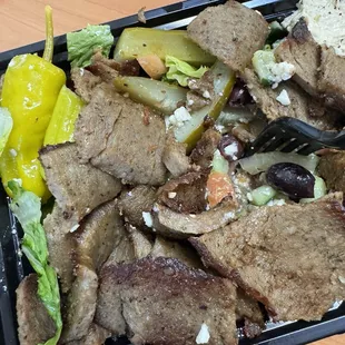 Beef &amp; Lamb salad.