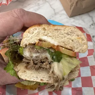 Greek-Style Philly Cheesesteak