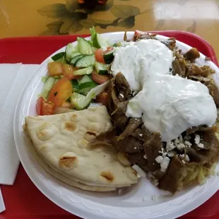 Gyro plate, I cant wait to try this!