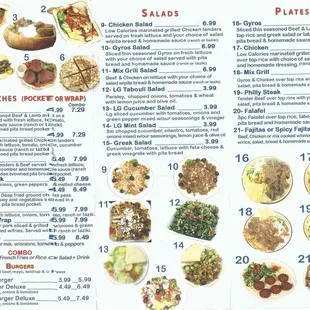 Menu Page 2