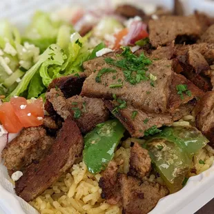 Gyro platter