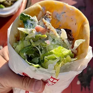 1. Gyro Pita Sandwich