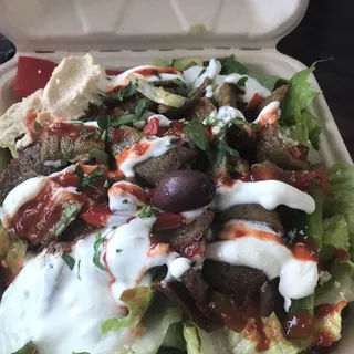 20. Large Gyro Salad