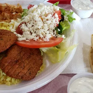 Falafel plate