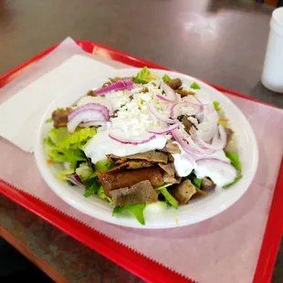 Gyro salad