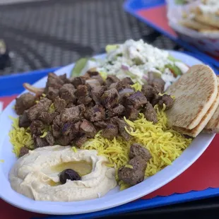 Lamb Shawarma Plate... super tasty!