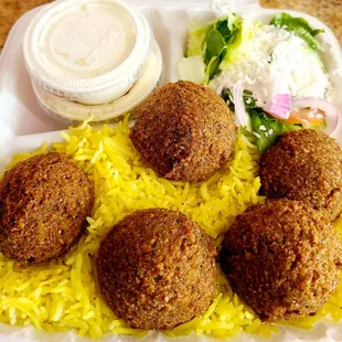 Falafel plate