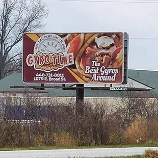 Billboard on RT 57, between Taylor and E. Broad