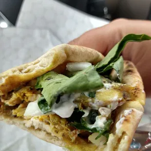 Chicken Gyro without tomatoes