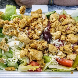 Chicken Salad at Gyro Town