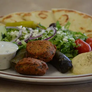 a plate of food