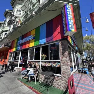 Exterior, corner of Castro &amp; 18th st