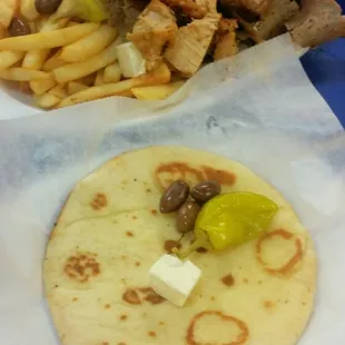 You will need the extra pita